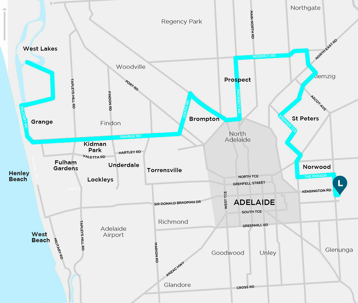 Loreto College Marryatville Bus Route Western Suburbs 2026
